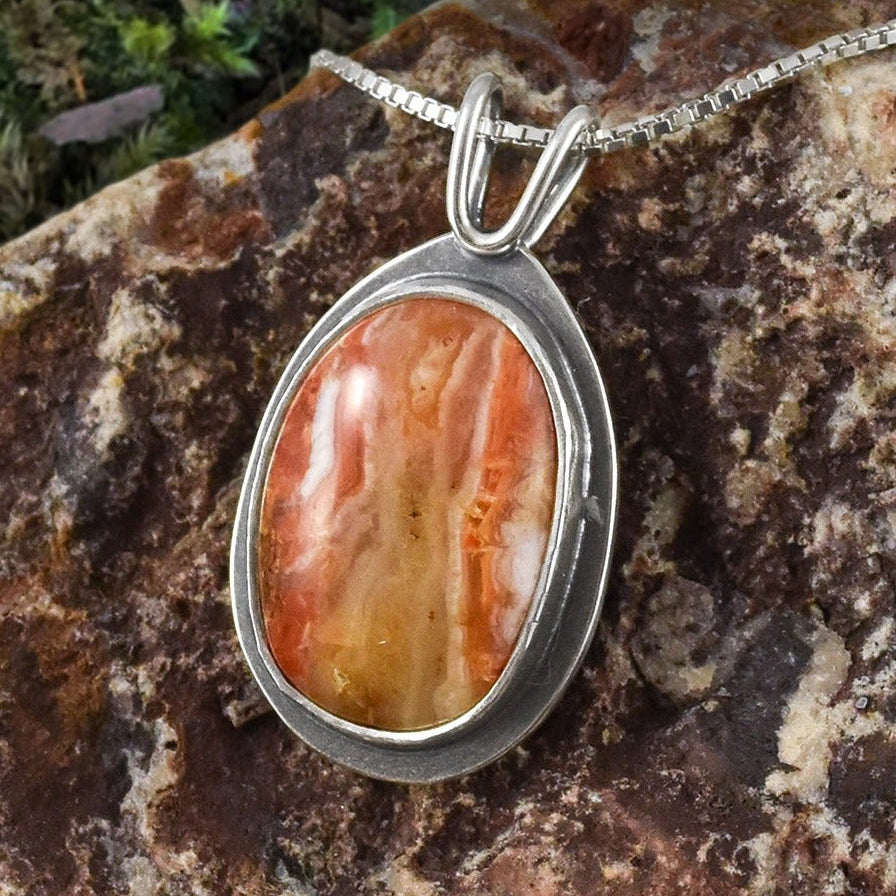 Marquette Agates handcrafted at Beth Millner Jewelry