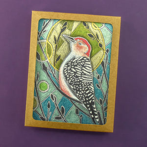 10 Pack - Summer Serenity Red Bellied Woodpecker - Tree Planted with Purchase - Artisan Goods   7454 - handmade by Beth Millner Jewelry