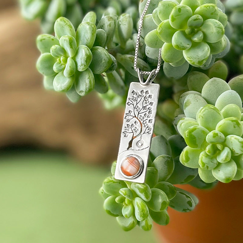 Summer Memories Wonderland Pendant - Silver Pendant   7304 - handmade by Beth Millner Jewelry