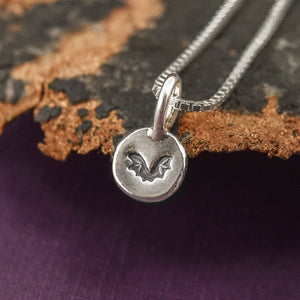 Bat Charm - Charm   7356 - handmade by Beth Millner Jewelry