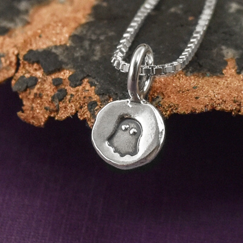 Ghost Charm - Charm   7354 - handmade by Beth Millner Jewelry