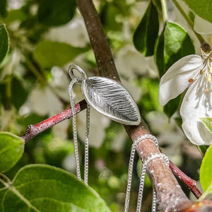 Leaf Charm - Charm   7317 - handmade by Beth Millner Jewelry