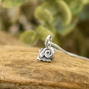 Snail Charm - Charm   7365 - handmade by Beth Millner Jewelry