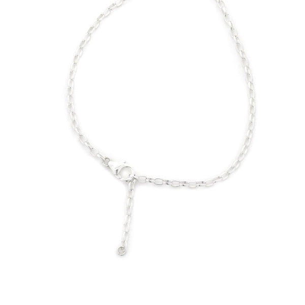 Chain - Adjustable Bright Silver Loopy - Beth Millner Jewelry