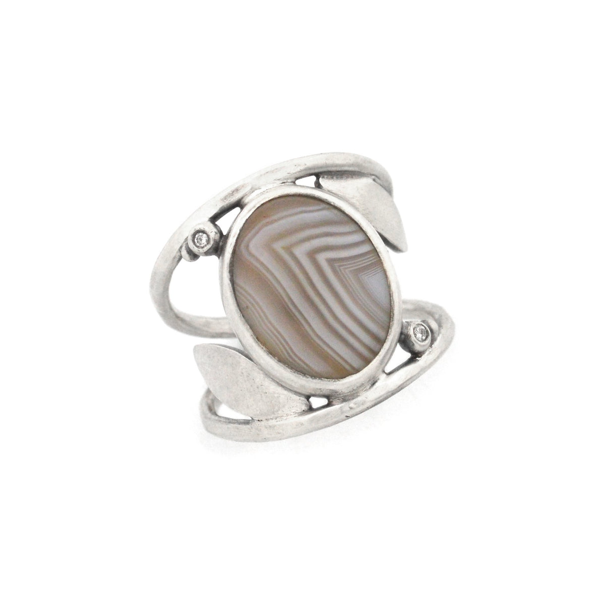 Copper Agate Ring - Choose Your Own Stone