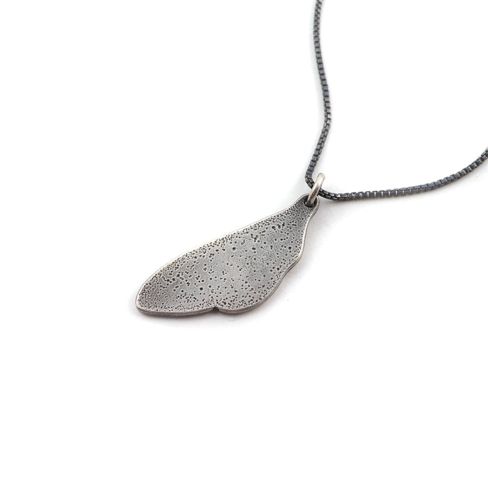 Honeybee Wings Pendant - Silver Pendant   2588 - handmade by Beth Millner Jewelry