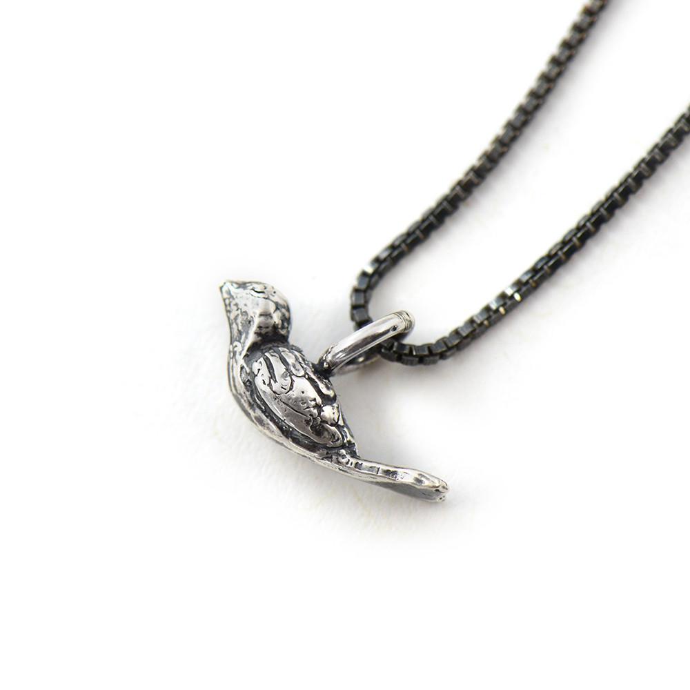 Tiny Bird Charm - Charm   2606 - handmade by Beth Millner Jewelry